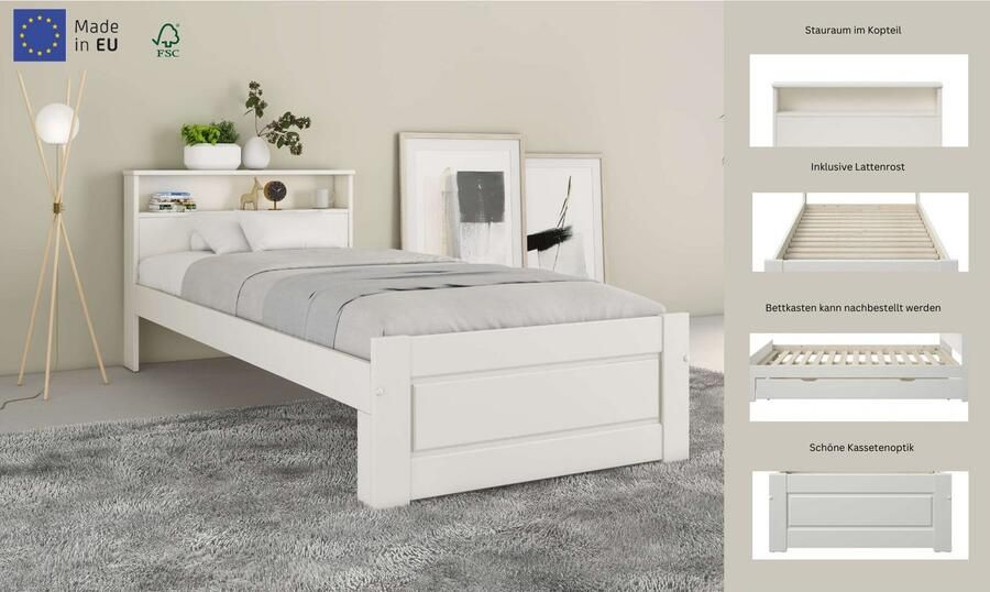 Home affaire Massief houten ledikant FLAVION BESTSELLER! Jeugdbed FSC gecertificeerd massief grenen - Foto 8