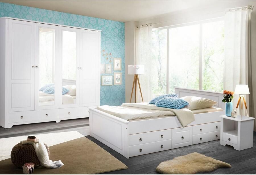 Home affaire Massief houten ledikant Hugo hoge belastbaarheid! FSC gecertificeerd massief hout landhuisstijl - Foto 3