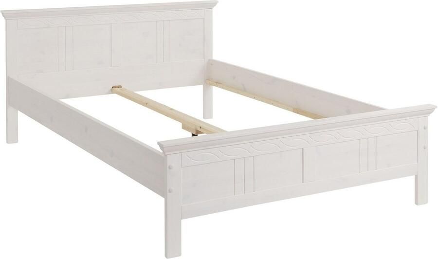 Home affaire Massief houten ledikant Indra TOPSELLER landhuisstijl elegant design gecertificeerd massief hout - Foto 5