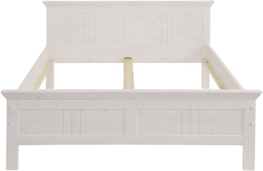 Home affaire Massief houten ledikant Indra TOPSELLER landhuisstijl elegant design gecertificeerd massief hout - Foto 3