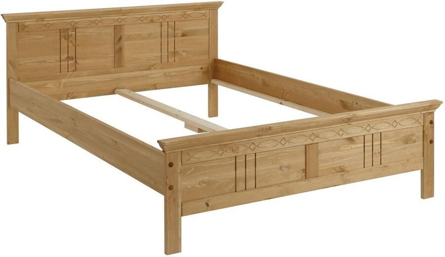 Home affaire Massief houten ledikant Indra TOPSELLER landhuisstijl elegant design gecertificeerd massief hout - Foto 5