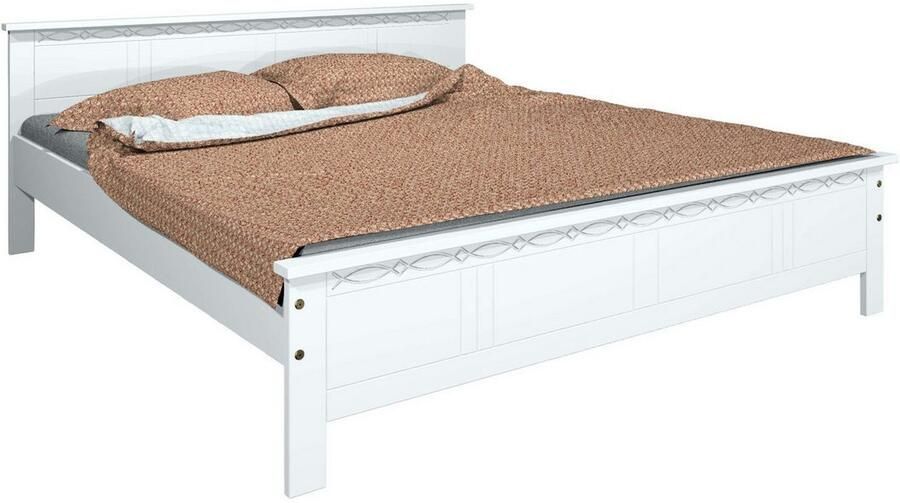 Home affaire Massief houten ledikant Indra TOPSELLER landhuisstijl elegant design gecertificeerd massief hout - Foto 5