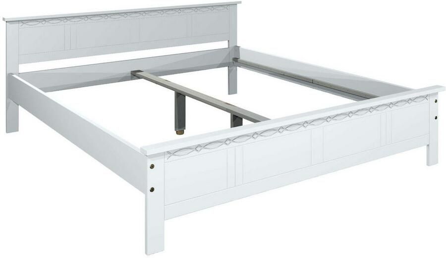 Home affaire Massief houten ledikant Indra TOPSELLER landhuisstijl elegant design gecertificeerd massief hout - Foto 4