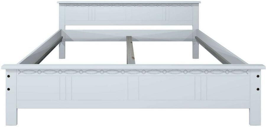 Home affaire Massief houten ledikant Indra TOPSELLER landhuisstijl elegant design gecertificeerd massief hout - Foto 6