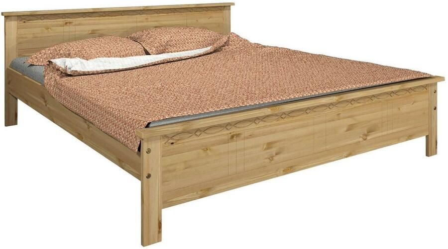 Home affaire Massief houten ledikant Indra TOPSELLER landhuisstijl elegant design gecertificeerd massief hout - Foto 4