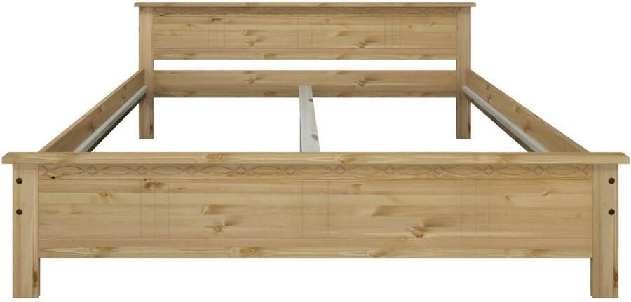 Home affaire Massief houten ledikant Indra TOPSELLER landhuisstijl elegant design gecertificeerd massief hout - Foto 5