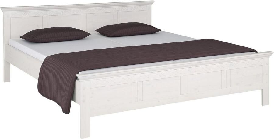 Home affaire Massief houten ledikant Indra TOPSELLER landhuisstijl elegant design gecertificeerd massief hout - Foto 6