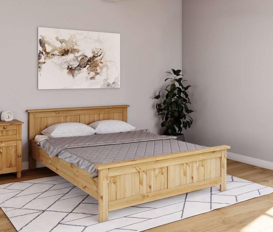 Home affaire Massief houten ledikant Juventus Bed Massiefhouten bed Houten bed Bedframe - Foto 7