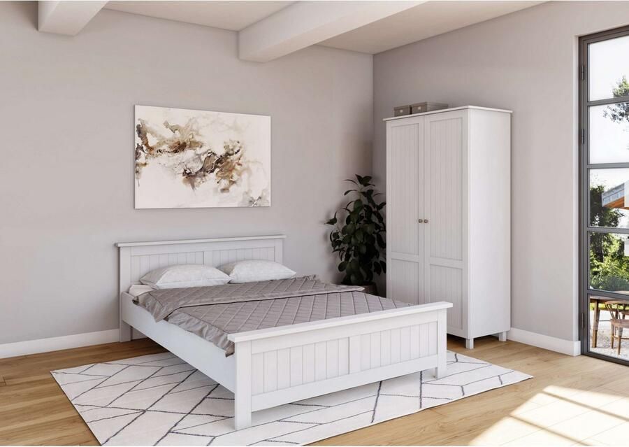 Home affaire Massief houten ledikant Juventus Bed Massiefhouten bed Houten bed Bedframe