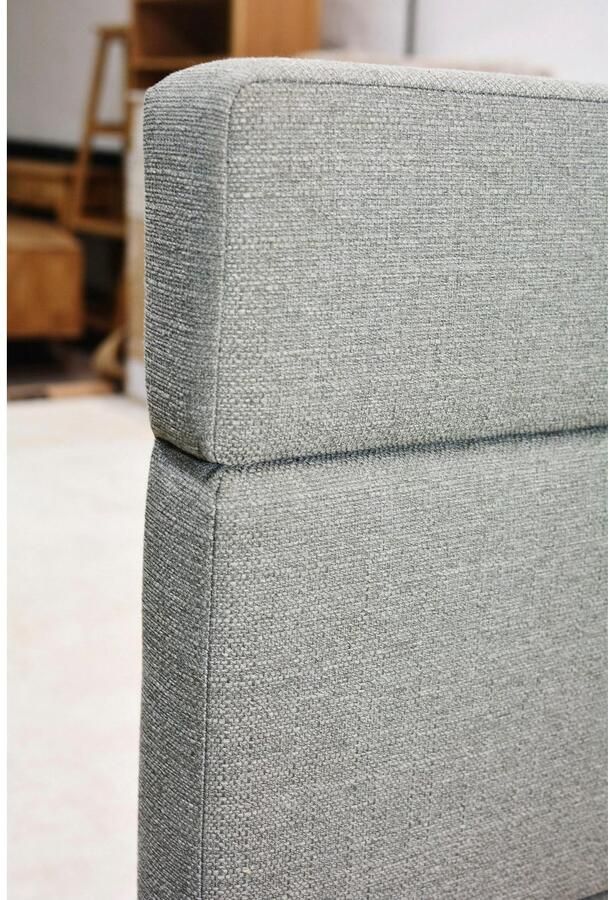 Home affaire Massief houten ledikant Latillé in zwevende look gepolsterde hoofdeinde verkrijgbaar in kernbeuken of wildeiken - Foto 2