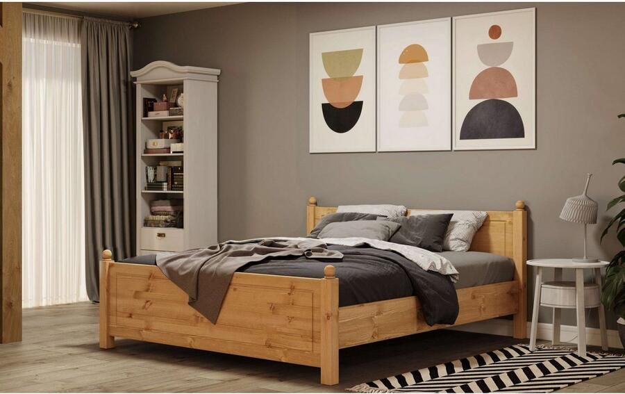 Home affaire Massief houten ledikant Mila hoge belasting jeugdbed ! FSC gecertificeerd massief hout - Foto 2
