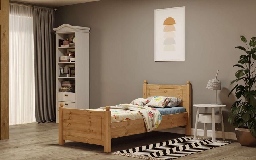 Home affaire Massief houten ledikant Mila hoge belasting jeugdbed ! FSC gecertificeerd massief hout - Foto 4
