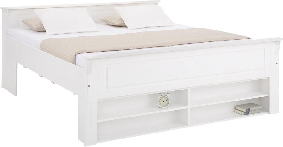 Home affaire Massief houten ledikant Tessin opbergbank landelijke stijl lades optioneel rustiek - Foto 10