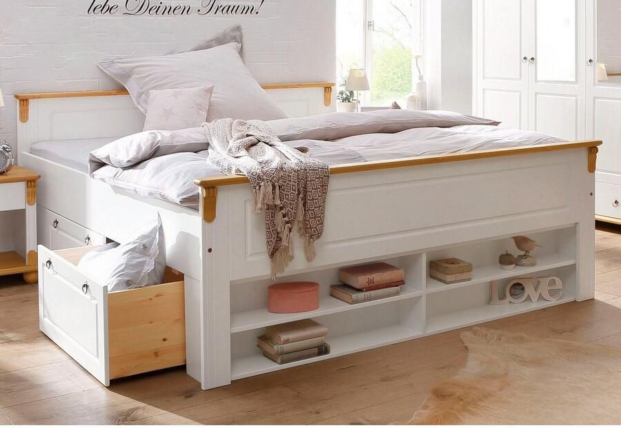 Home affaire Lade TESSIN Onderbedladen op wieltjes geschikt voor het bed Tessin (set 2 stuks) - Foto 3