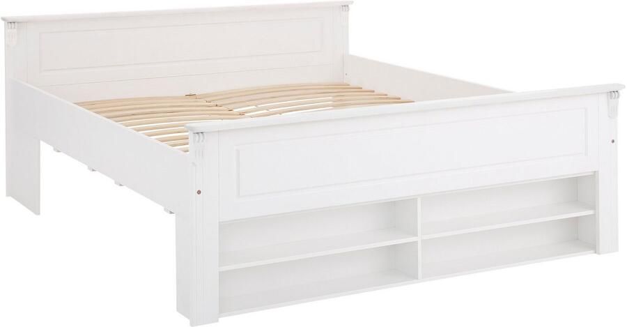 Home affaire Massief houten ledikant Tessin opbergbank landelijke stijl lades optioneel rustiek - Foto 7