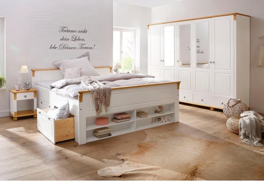 Home affaire Lade TESSIN Onderbedladen op wieltjes geschikt voor het bed Tessin (set 2 stuks) - Foto 2