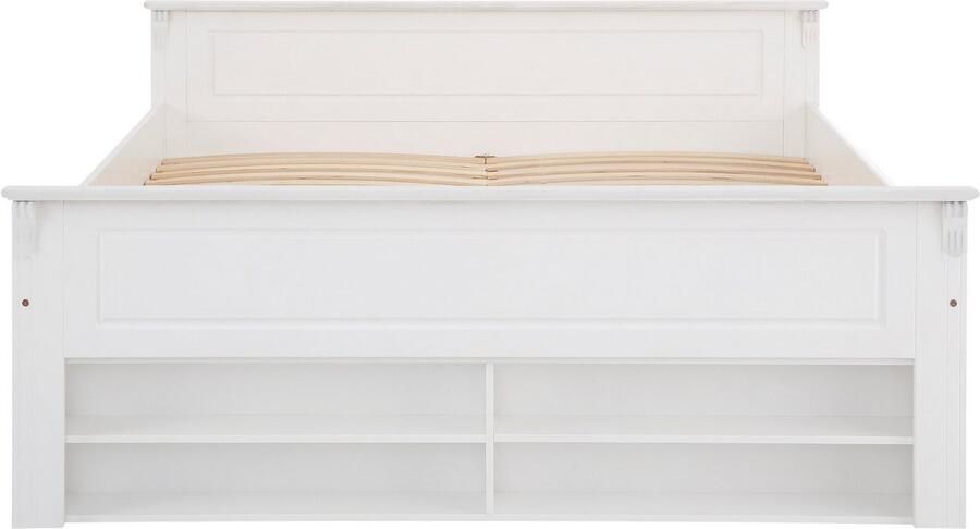 Home affaire Massief houten ledikant Tessin opbergbank landelijke stijl lades optioneel rustiek - Foto 6