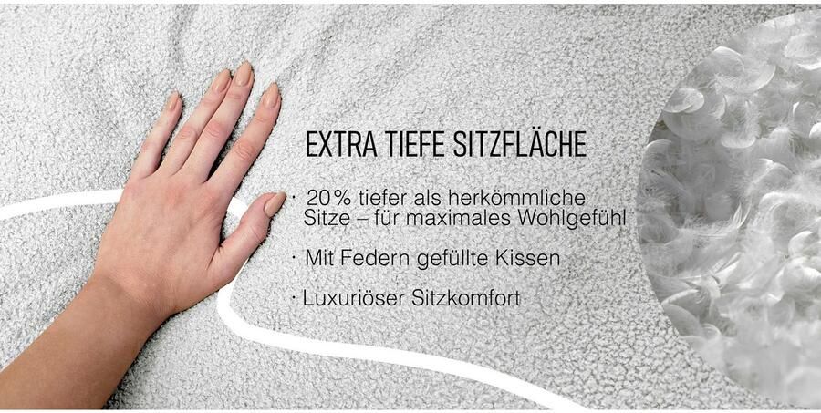 Home affaire 2 5-zits Comfy extra zacht en behaaglijk vulling met veren en dons - Foto 8