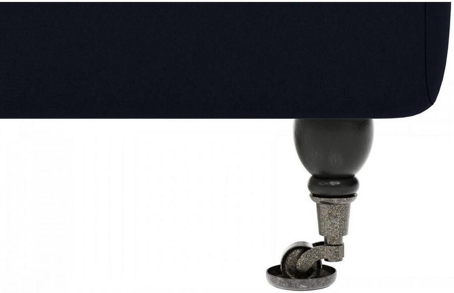 Home affaire Hoekbank NORIN L-vorm twee soorten poten: voor wieltjes aan de achterkant houten poten - Foto 3