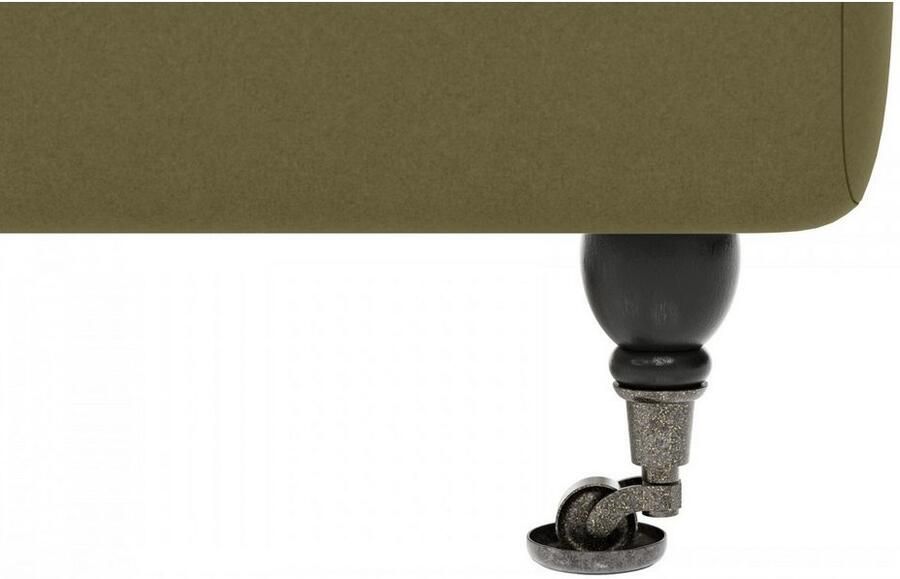 Home affaire Hoekbank NORIN L-vorm twee soorten poten: voor wieltjes aan de achterkant houten poten - Foto 3