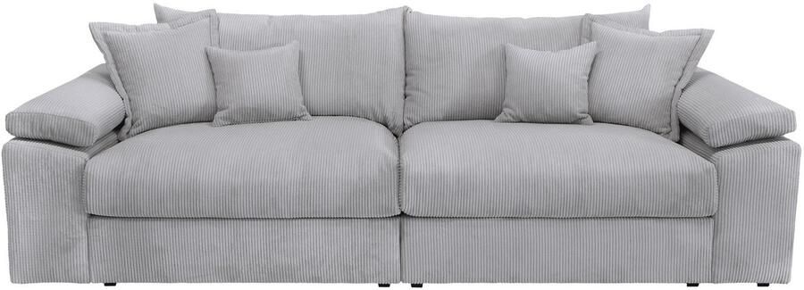 Home affaire Megabank Soft&Cosy XL breedte 246 cm Mega-bank in corduroy met binnenvering - Foto 6