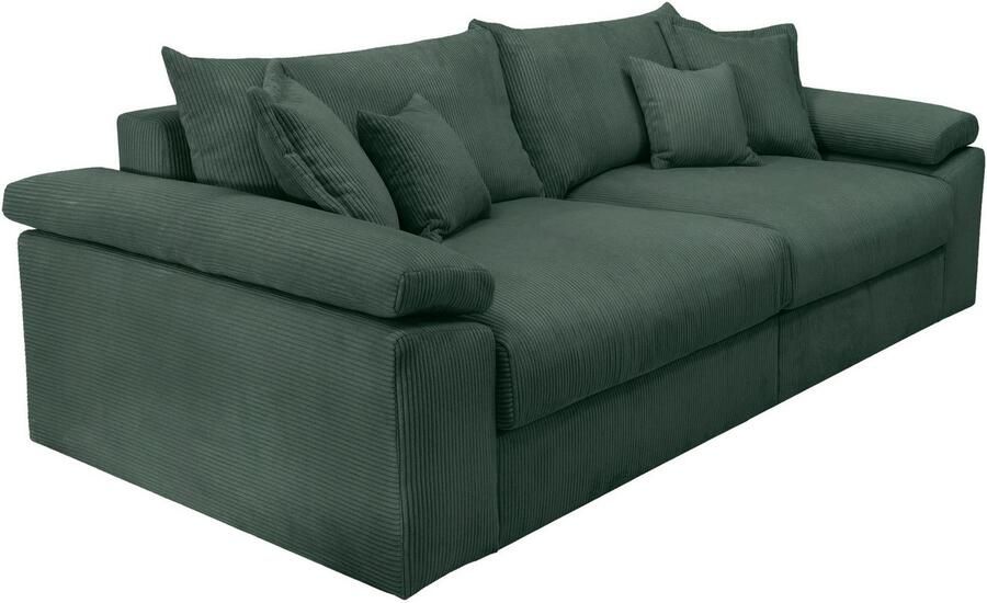Home affaire Megabank Soft&Cosy XL breedte 246 cm Mega-bank in corduroy met binnenvering - Foto 5