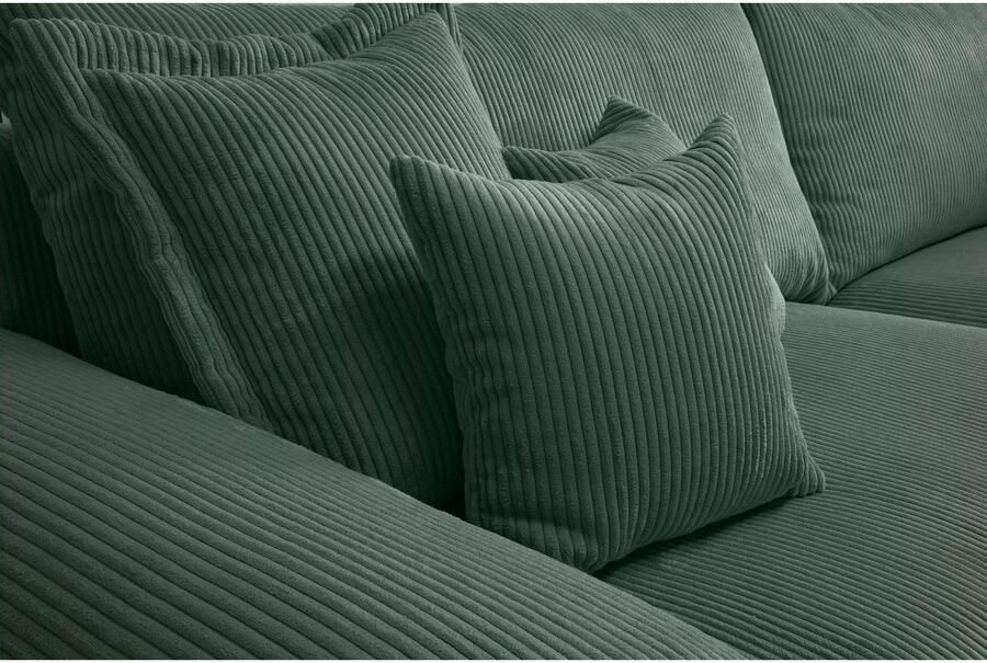 Home affaire Megabank Soft&Cosy XL breedte 246 cm Mega-bank in corduroy met binnenvering - Foto 4