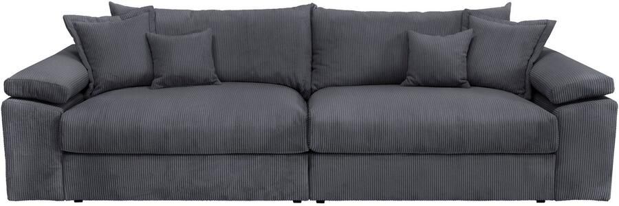 Home affaire Megabank Soft&Cosy XXL breedte 303 cm Mega-bank in corduroy met binnenvering - Foto 6