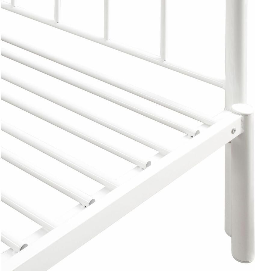 Home affaire Metalen ledikant Sina met gebogen hoofd- en voetendeel uittrekbaar tot 180x200 cm - Foto 2