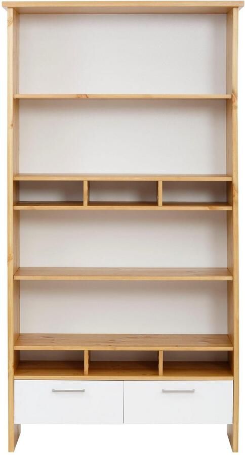 Home affaire Multifunctionele kast Ixo Plank breedte 101 cm met 2 lades van massief grenen FSC - Foto 9