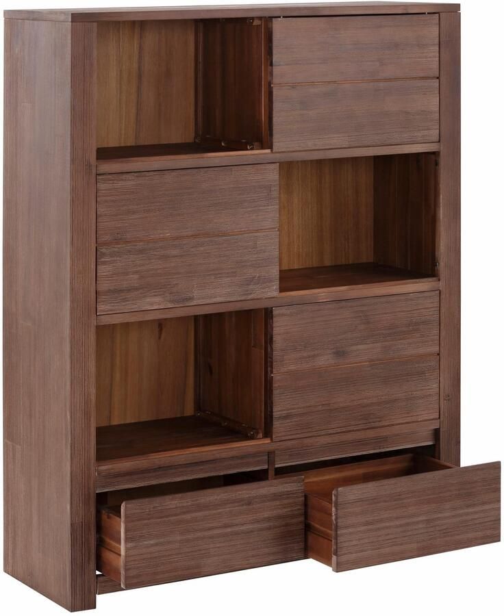 Home affaire Multifunctionele kast Wally met houten schuifdeuren. - Foto 2