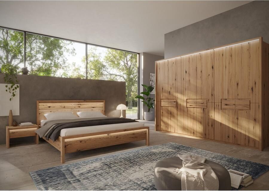 Home affaire Nachtkastje Ambroise inclusief ledverlichting - Foto 2