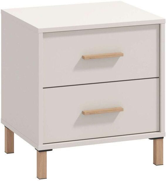 Home affaire Nachtkastje Belfort nachtkastje nachttafel Made in Europe met 2 of 3 lades fsc -gecertificeerd trendy kleur cashmere - Foto 7