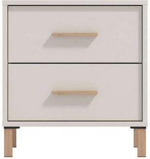 Home affaire Nachtkastje Belfort nachtkastje nachttafel Made in Europe met 2 of 3 lades fsc -gecertificeerd trendy kleur cashmere - Foto 6