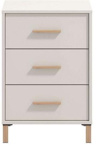 Home affaire Nachtkastje Belfort nachtkastje nachttafel Made in Europe met 2 of 3 lades fsc -gecertificeerd trendy kleur cashmere - Foto 5