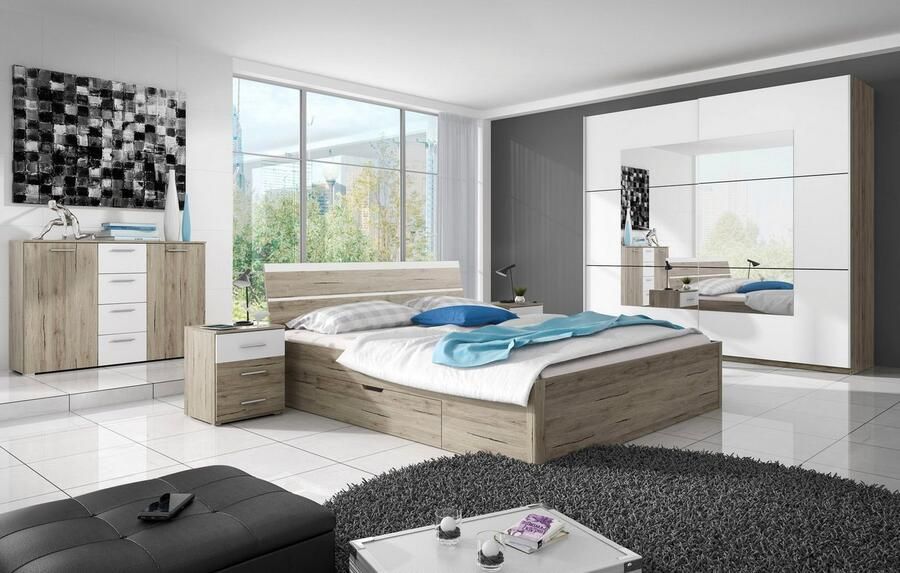 Home affaire Ledikant met bergruimte Beta breedte 160 of 180cm moderne bedopstelling met 2 lades - Foto 3