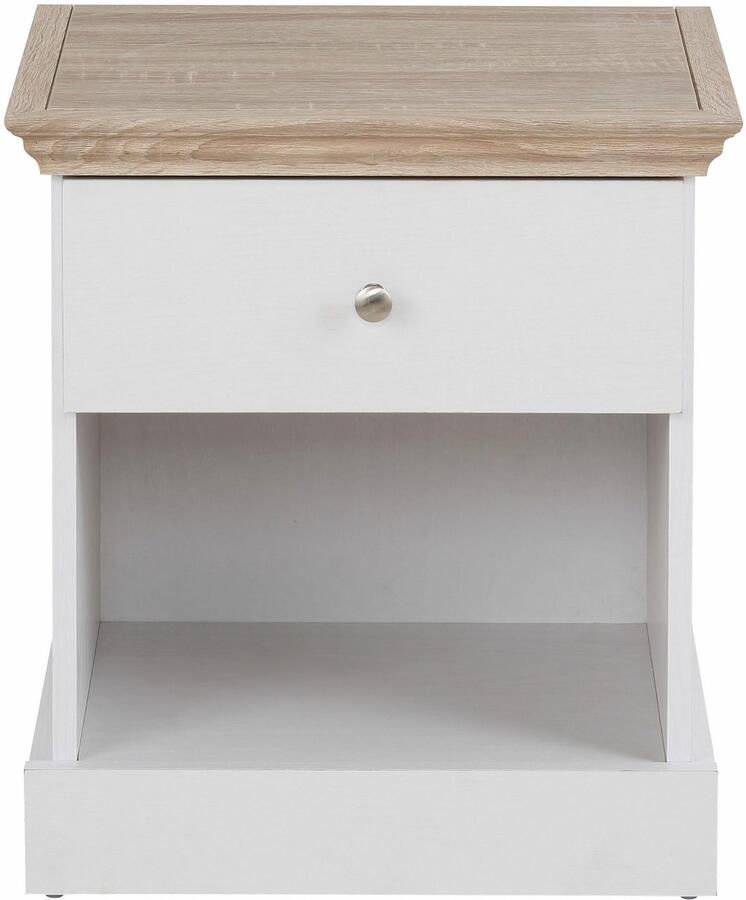 Home affaire Nachtkastje Binz met een mooie metalen knopgreep breedte 45 cm - Foto 6