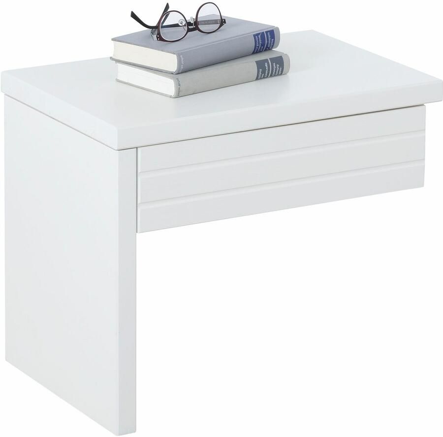 Home affaire Nachtkastje "CAPRE" gecertificeerd massief hout gemakkelijk te onderhouden oppervlak lade