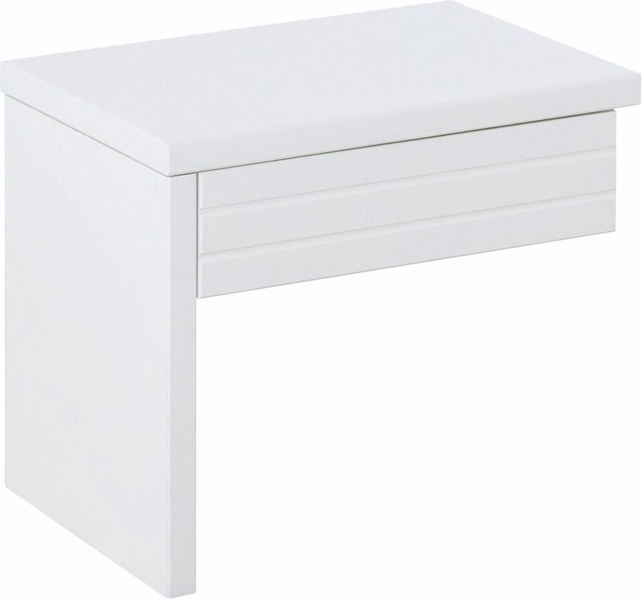 Home affaire Nachtkastje "CAPRE" gecertificeerd massief hout gemakkelijk te onderhouden oppervlak lade - Foto 4