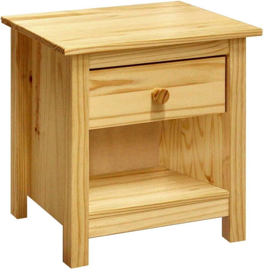Home affaire Nachtkastje gemaakt van massief grenenhout (1 stuk) - Foto 2