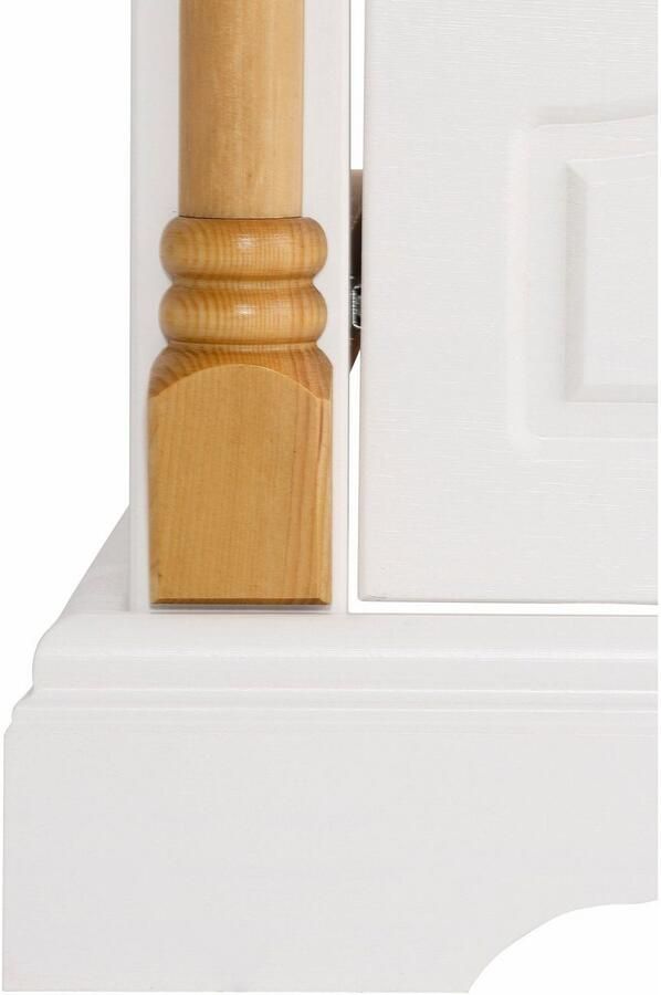 Home affaire Nachtkastje Graz van massief grenen met luxueuze details breedte: 55 cm - Foto 9