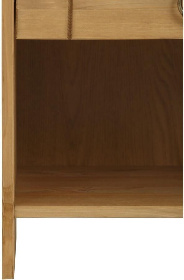 Home affaire Nachtkastje Indra Nachtkastje met decoratief freeswerk breedte: 50 cm - Foto 9