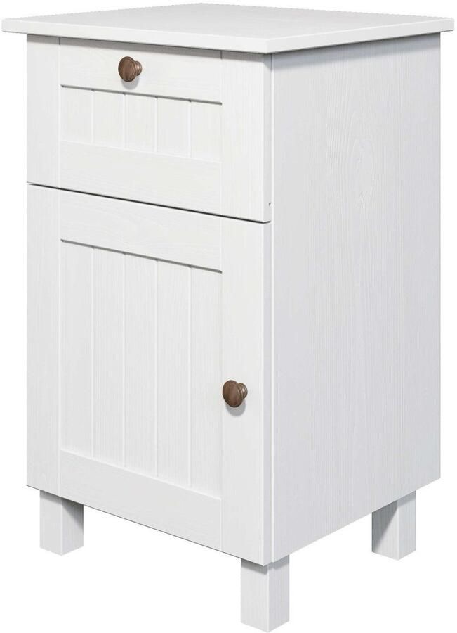 Home affaire Nachtkastje Juventus Nako Nachttafel met een lade van massief dennenhout fsc -gecertificeerd - Foto 4