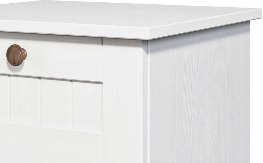 Home affaire Nachtkastje Juventus Nako Nachttafel met een lade van massief dennenhout fsc -gecertificeerd - Foto 6