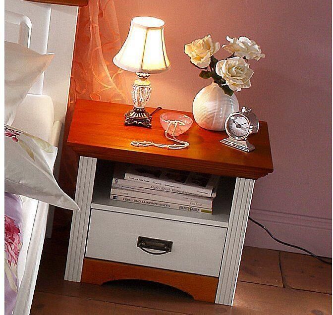 Home affaire Nachtkastje Konrad van massief fsc -gecertificeerd grenen - Foto 10