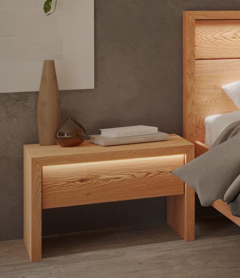 Home affaire Nachtkastje Léopoldine inclusief ledverlichting - Foto 4