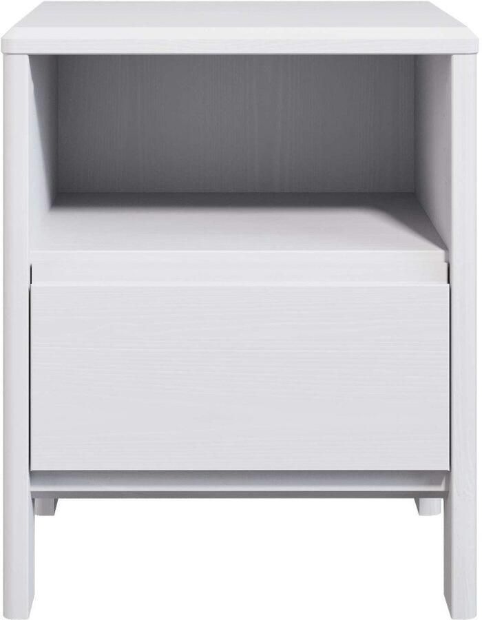 Home affaire Nachtkastje Luven van massief grenen met 1 lade breedte 44 cm - Foto 2