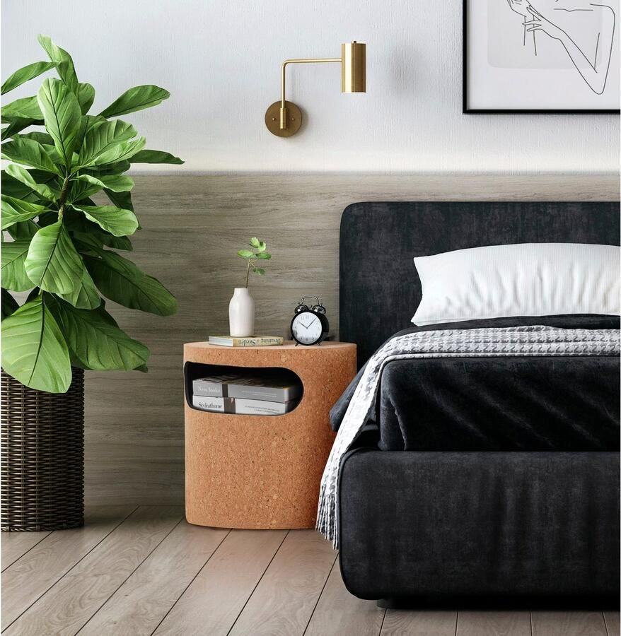 Artistiq Living Bijzettafel Epifanio Kurk Hout Rond - Foto 2