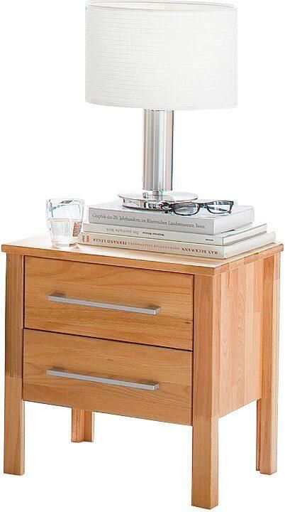 Home affaire Nachtkastje Modesty Nachtconsole overtuigt door zijn heldere eenvoudige Design Massief hout Scandinavisch design Robuust stabiel FSC gecertificeerd - Foto 3