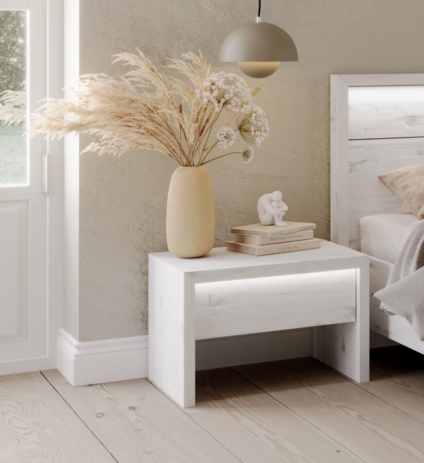 Home affaire Nachtkastje Moivre inclusief ledverlichting - Foto 3